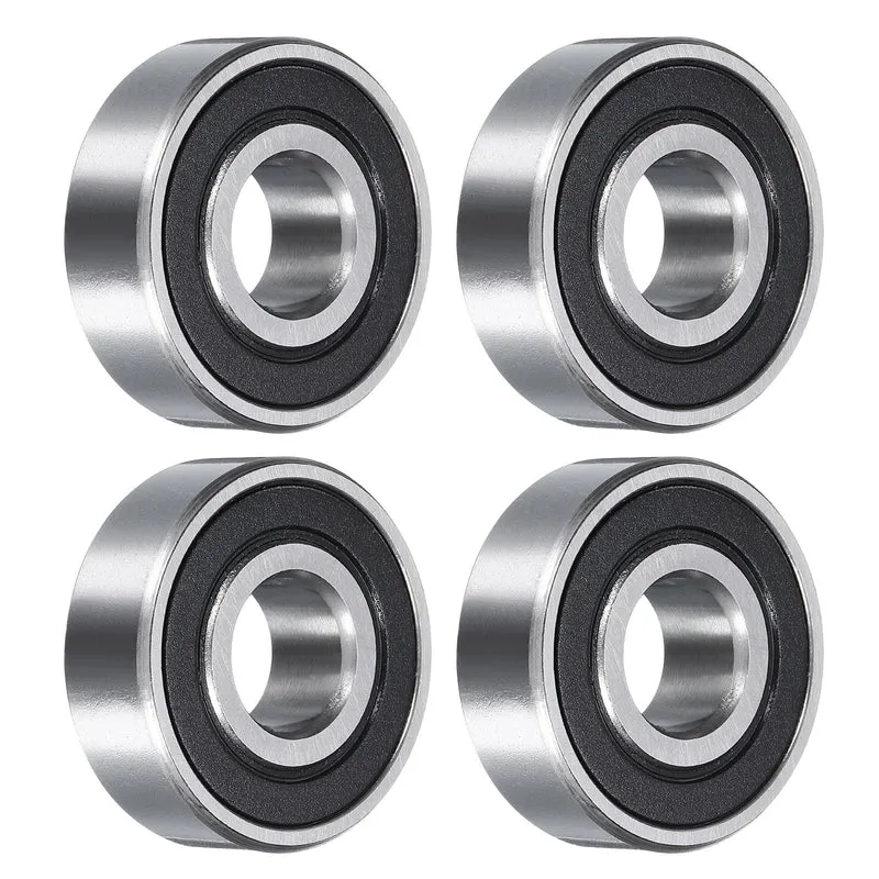 4pcs 1615-2RS Deep Groove Ball Bearing 11mm x 3mm x 9mm Z2 Double Rubber