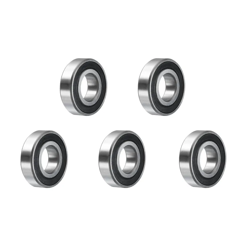 5Pcs R12-2RS Deep Groove Ball Bearings 3/4"x1-5/8"x7/16"Double Metal Shielded Z3