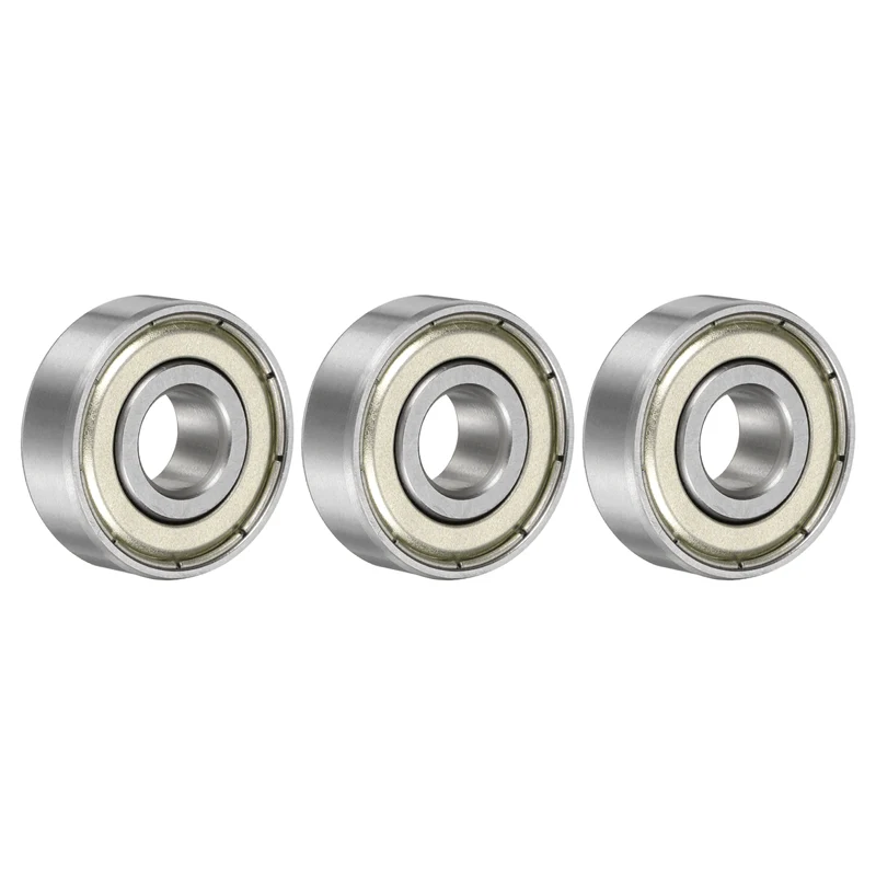 3Pcs 1603ZZ Deep Groove Ball Bearing 5/16" x 7/8" x 9/32" Sealed Bearing