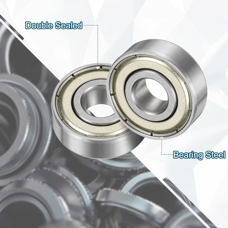 3Pcs 1603ZZ Deep Groove Ball Bearing 5/16" x 7/8" x 9/32" Sealed Bearing