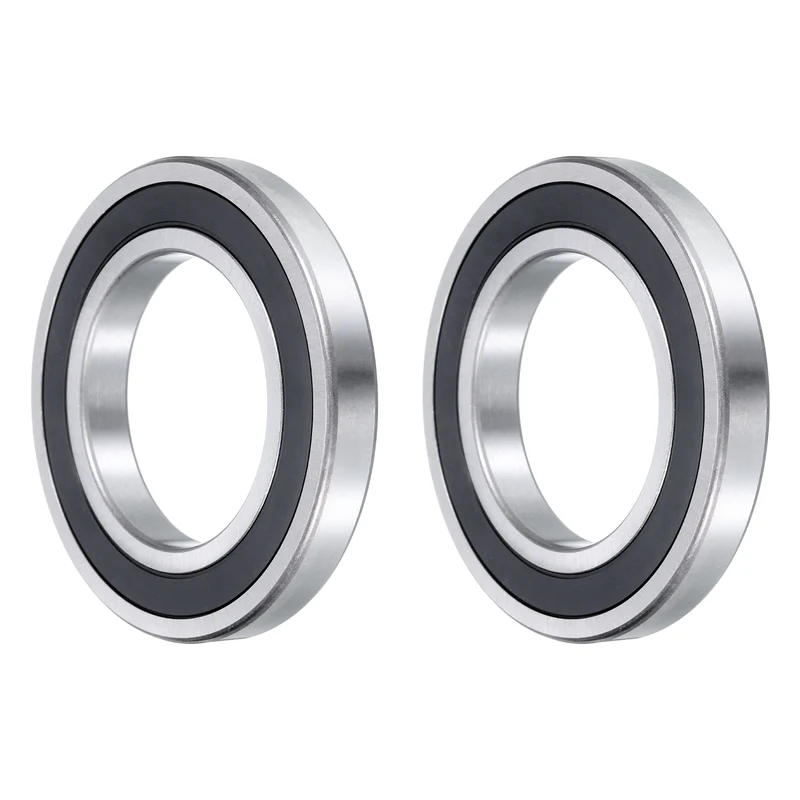 2 Pcs 16009-2RS Double Sealed Deep Groove Ball Bearing 45x75x10mm Double Rubber Sealed Ball Bearing Z3 Deep Groove Rolling Bearings