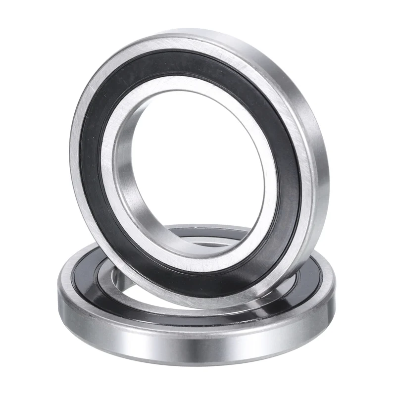 16008-2RS Deep Groove Ball Bearings, ID 40mm x OD 68mm x Width 9mm Double Rubber Seal Bearings, High Speed Sealed Bearing Z3 Lever 2pcs