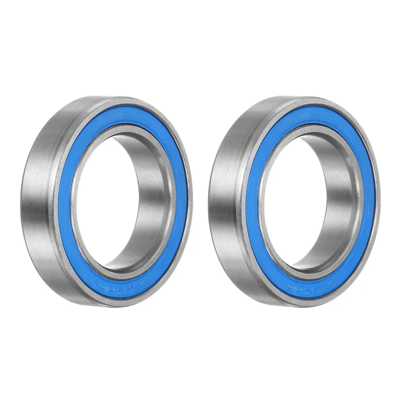2pcs 6804-2RS Deep Groove Ball Bearings 20x32x7mm Rubber Sealed Bearings