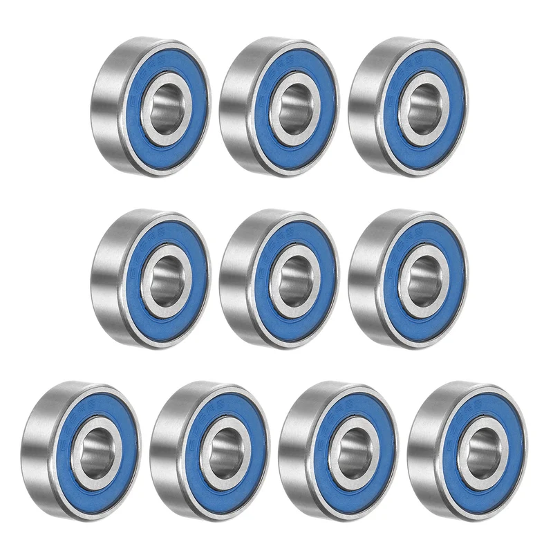 10pcs 626-2RS Deep Groove Ball Bearings 6x19x6mm Rubber Sealed Bearings