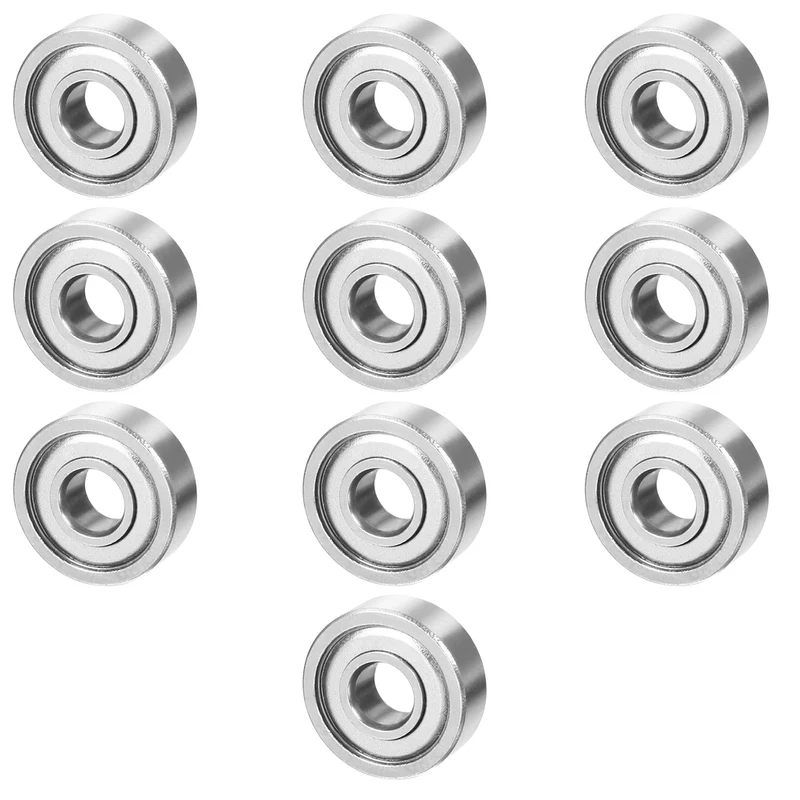 10pcs 5mmx14mmx5mm Double Shielded Miniature Deep Groove Ball Bearing