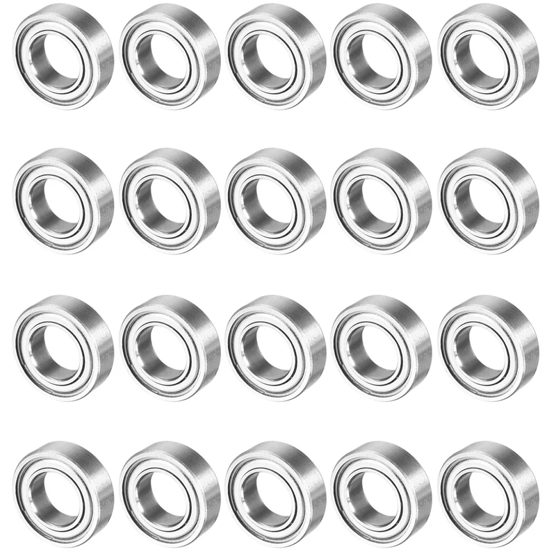 20pcs MR148ZZ 8mmx14mmx4mm Double Shielded Miniature Deep Groove Ball Bearing