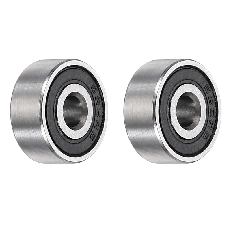 2Pcs 623-2RS Deep Groove Ball Bearings 3x10x4mm ZV4 Level ABEC7 Precision