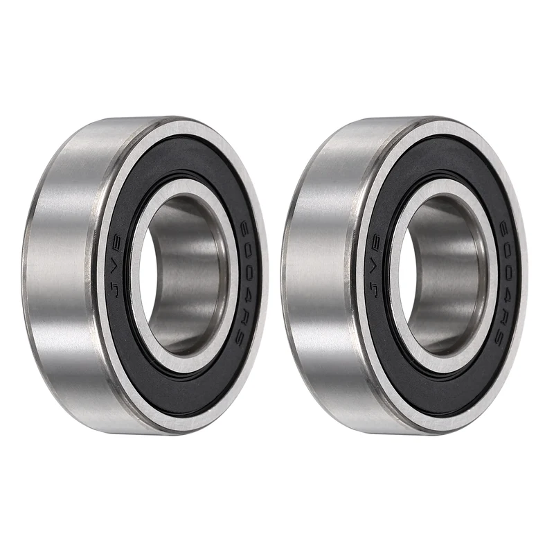2Pcs 6004-2RS Deep Groove Ball Bearings 20x42x12mm ZV4 Level ABEC7 Precision