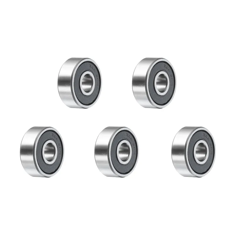 5Pcs R4A-2RS Deep Groove Ball Bearings 1/4"x3/4"x9/32" Double Z3