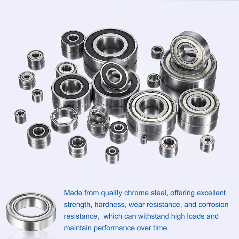 5Pcs R1038ZZ Deep Groove Ball Bearings 3/8"x5/8"x5/32" Double Metal Shielded Z3