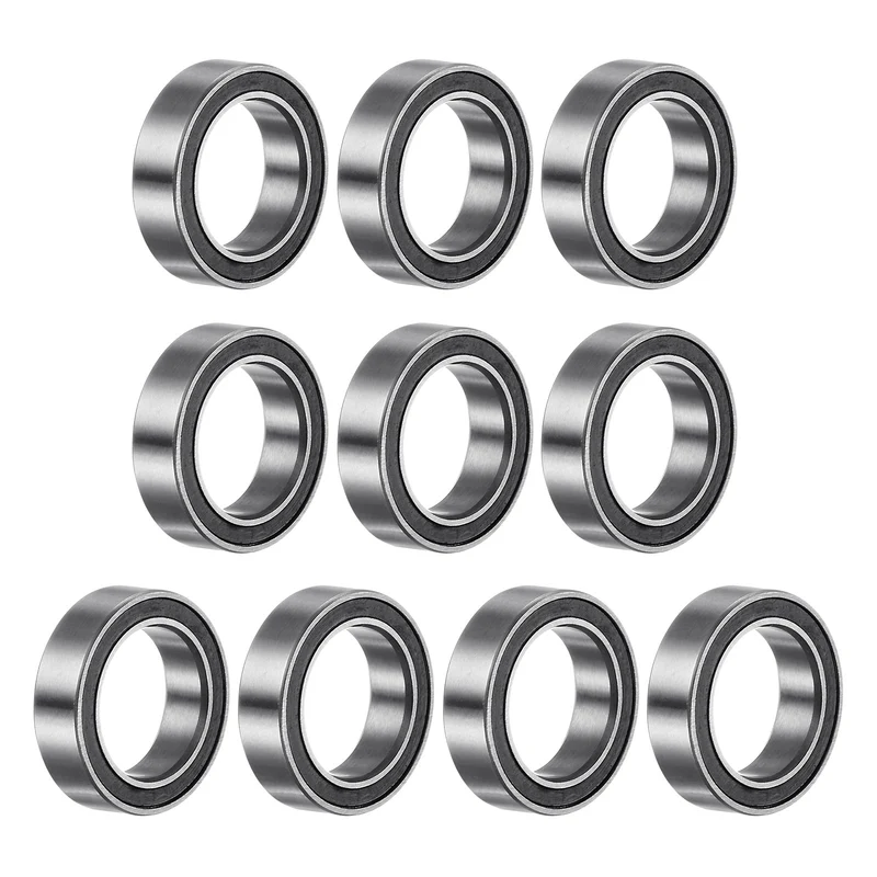 10pcs 6700-2RS Deep Groove Ball Bearings Chrome Steel Bearing 10x15x4mm