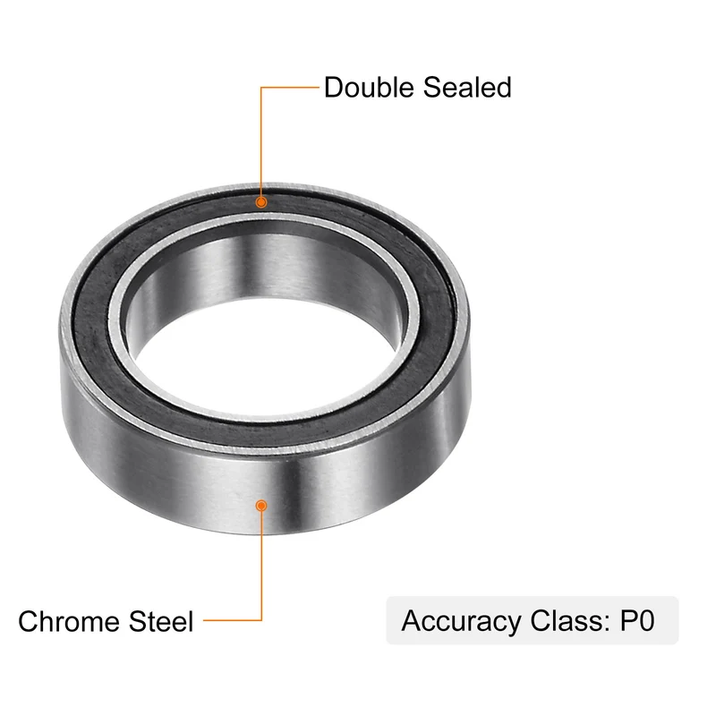 10pcs 6700-2RS Deep Groove Ball Bearings Chrome Steel Bearing 10x15x4mm