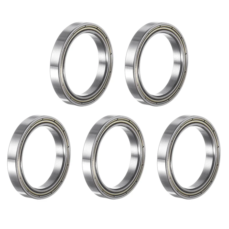 5pcs 6704ZZ Deep Groove Ball Bearings Chrome Steel Z2 Bearing 20x27x4mm