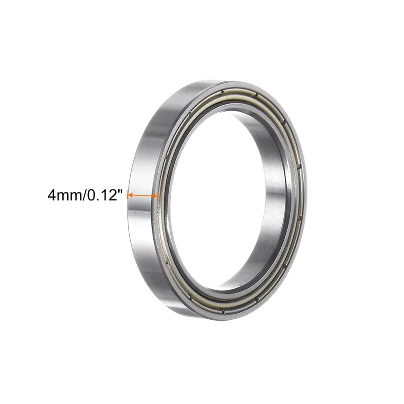 5pcs 6704ZZ Deep Groove Ball Bearings Chrome Steel Z2 Bearing 20x27x4mm