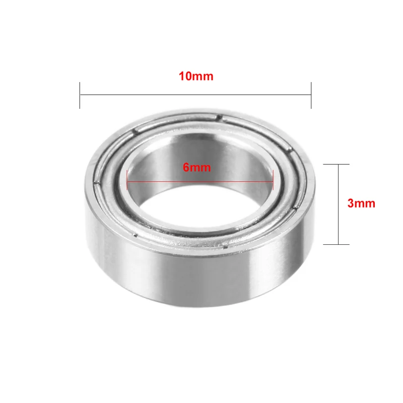 20pack MR106ZZ Double Shielded Miniature Deep Groove Ball Bearing 6 x 10 x 3mm