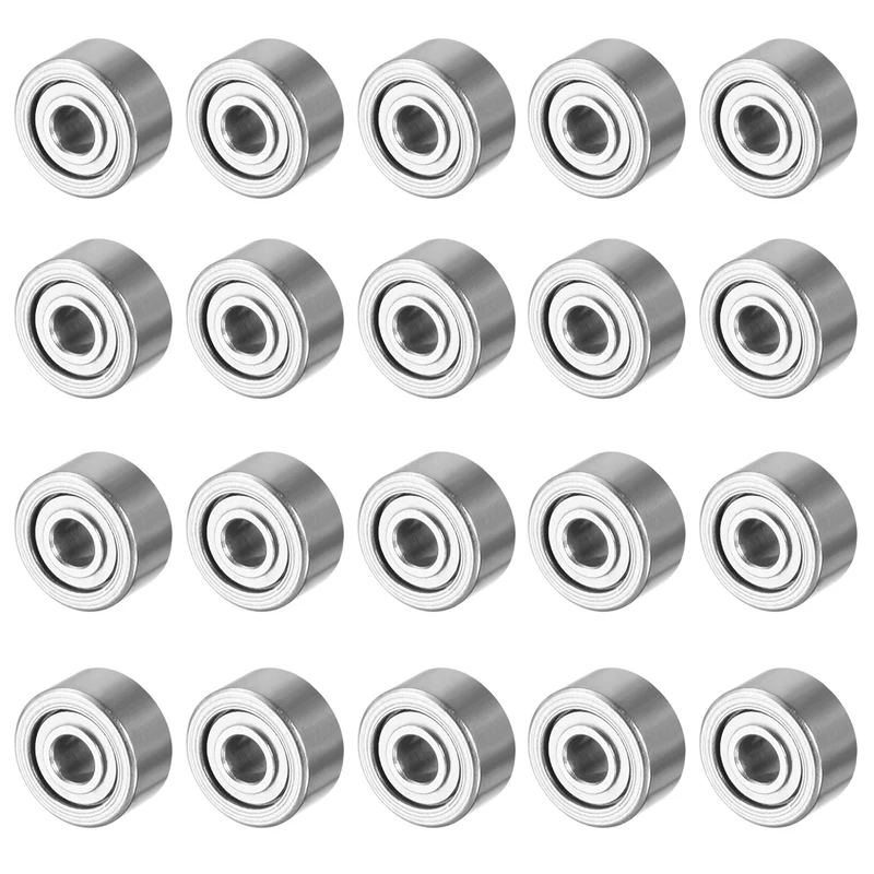 20 Set MR62ZZ Double Shielded Miniature Deep Groove Ball Bearing 2mmx6mmx2.5mm