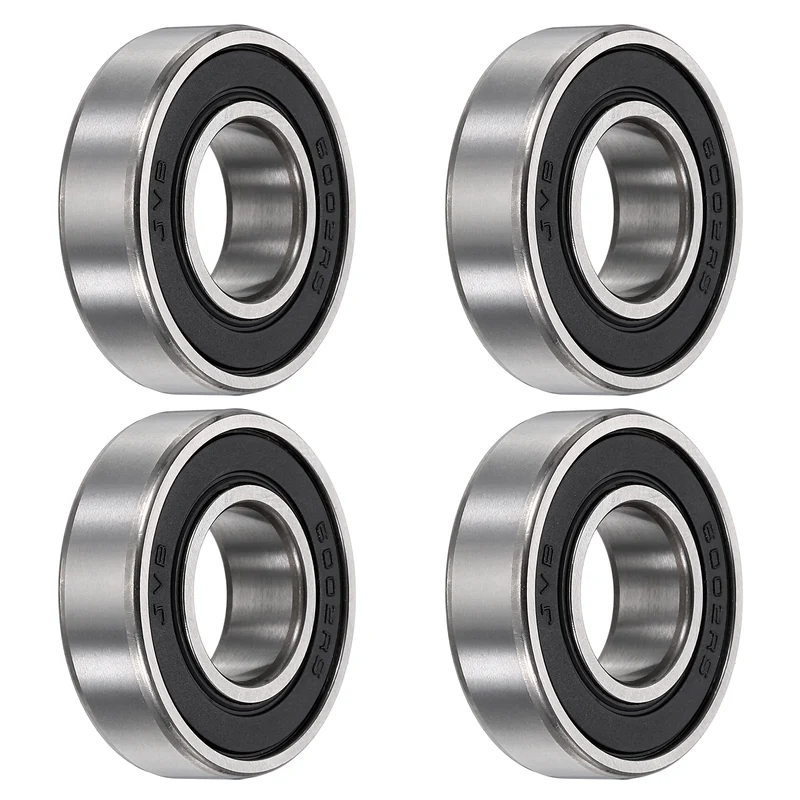 4Pcs 6002-2RS Deep Groove Ball Bearings 15x32x9mm ZV4 Level ABEC7 Precision