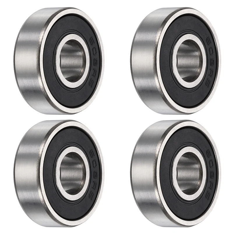 4Pcs 608-2RS Deep Groove Ball Bearings 8x22x7mm ZV4 Level ABEC7 Precision