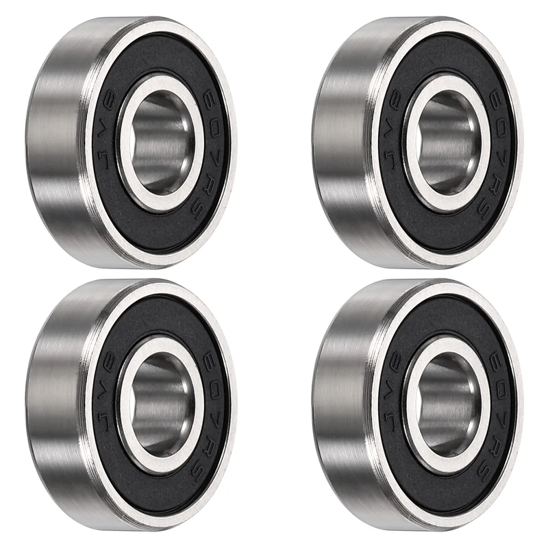 4Pcs 607-2RS Deep Groove Ball Bearings 7x19x6mm ZV4 Level ABEC7 Precision