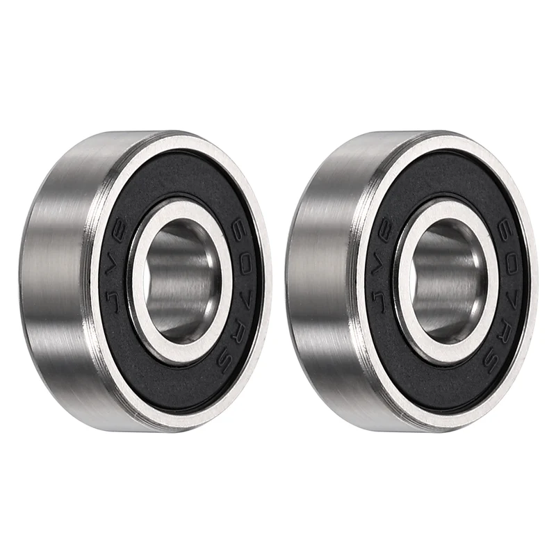 2Pcs 607-2RS Deep Groove Ball Bearings 7x19x6mm ZV4 Level ABEC7 Precision