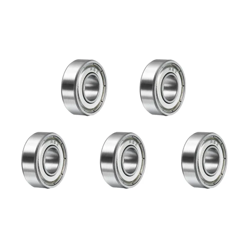 5Pcs R6ZZ Deep Groove Ball Bearings 3/8"x7/8"x9/32" Double Metal Shielded Z3