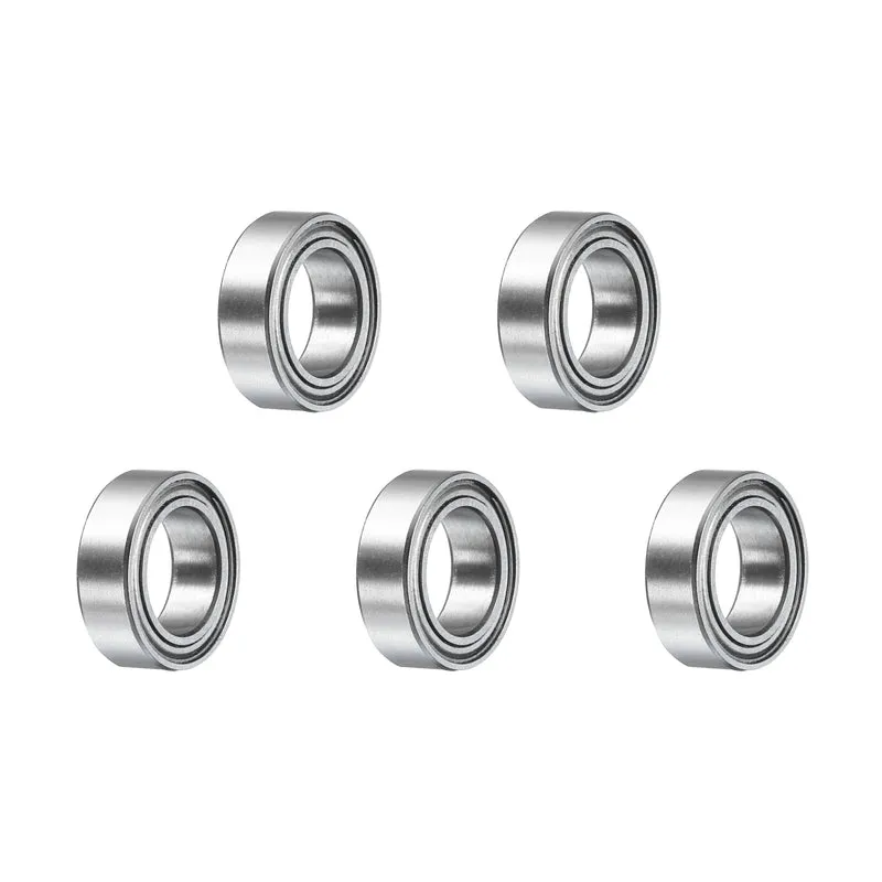 5Pcs R1810ZZ Deep Groove Ball Bearings 5/16"x1/2"x5/32" Double Metal Shielded Z3