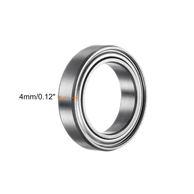 5pcs 6701ZZ Deep Groove Ball Bearings Chrome Steel Z2 Bearing 12mm x 18mm x 4mm