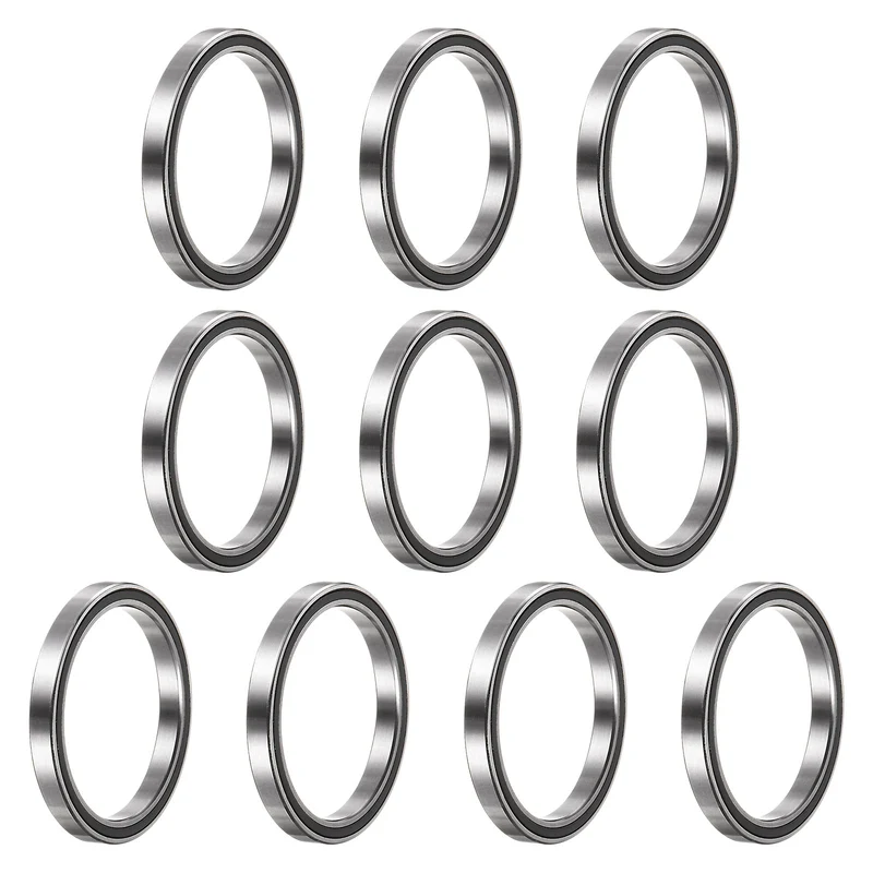 6706-2RS Deep Groove Ball Bearing10pcs 30x37x4mm Z2 Bearings Black