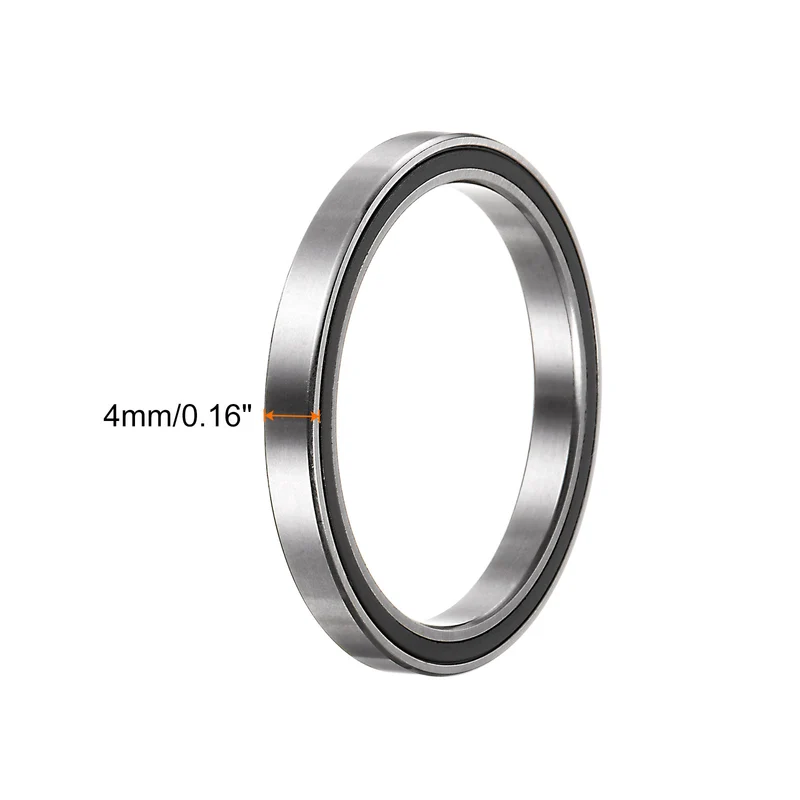 6706-2RS Deep Groove Ball Bearing10pcs 30x37x4mm Z2 Bearings Black