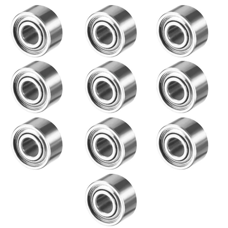 10pcs MR52ZZ 2mmx5mmx2.5mm Double Shielded Miniature Deep Groove Ball Bearing