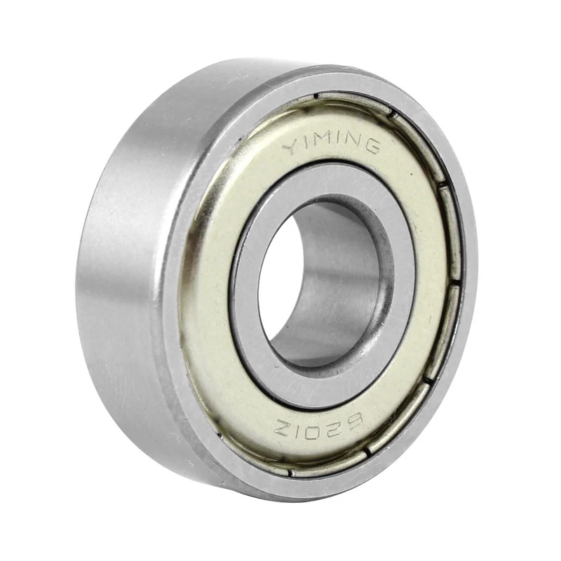 Double Shielded 12mm x 32mm x 10mm Metal Deep Groove Ball Bearing 6201Z