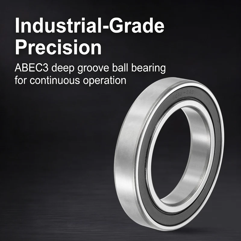 6016-2RS Deep Groove Ball Bearings 80x125x22mm ABEC3 Bearing