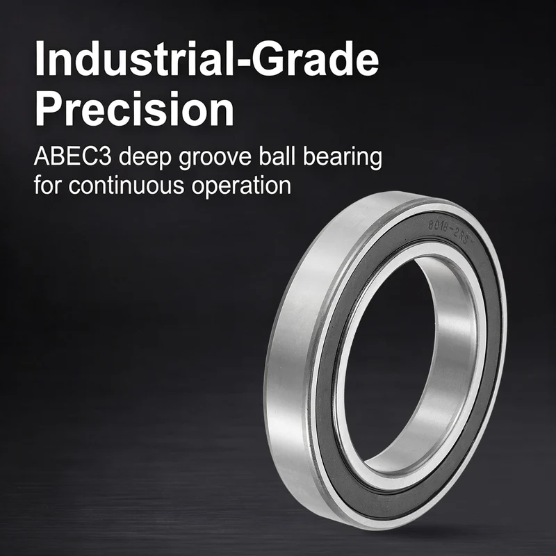 6018-2RS Deep Groove Ball Bearings 90x140x24mm ABEC3 Bearing