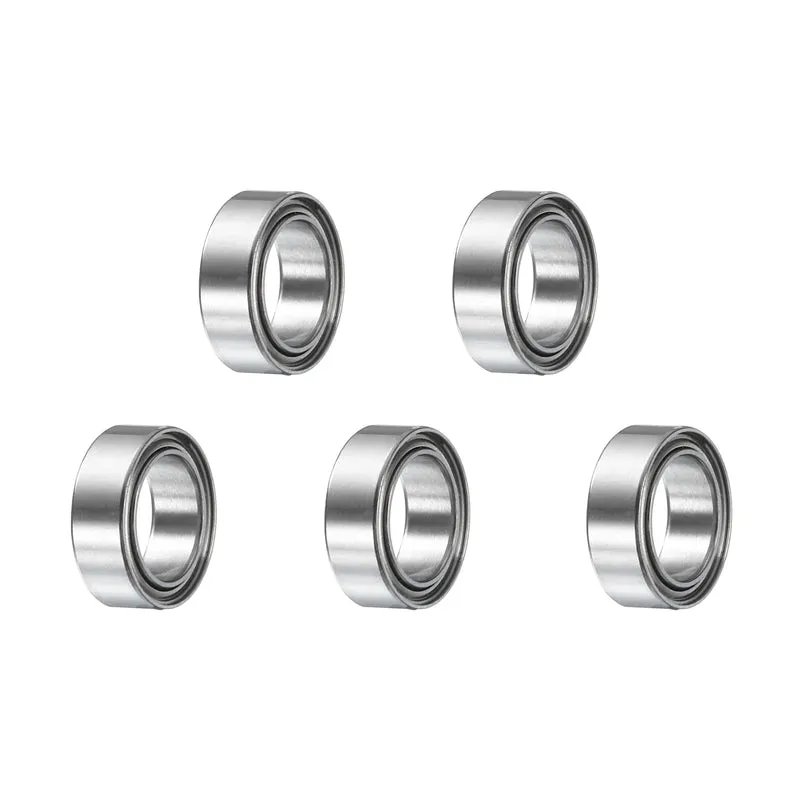 5Pcs R168ZZ Deep Groove Ball Bearings 1/4"x3/8"x1/8" Double Metal Shielded Z3
