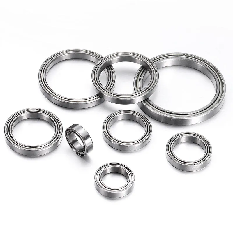 2pcs 6707ZZ Deep Groove Ball Bearings, Chrome Steel Z2 Double Metal, 35x 44x 5mm