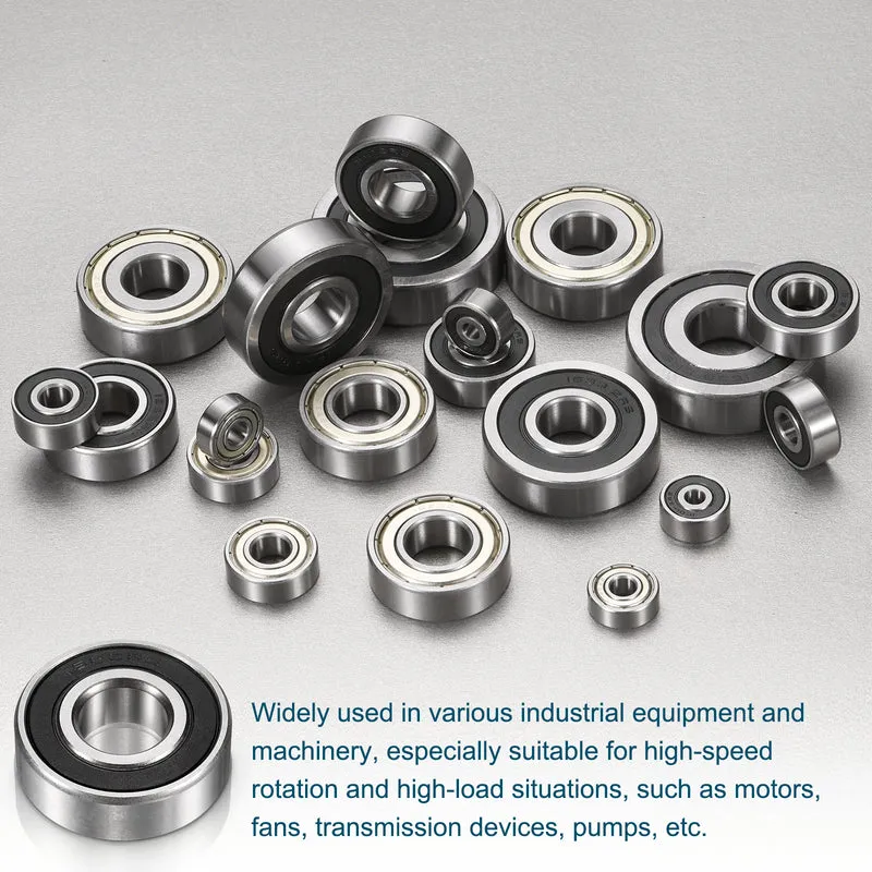 3pcs 1603-2RS Deep Groove Ball Bearing 5/16" x 7/8" x 11/32" Z2 Double Rubber