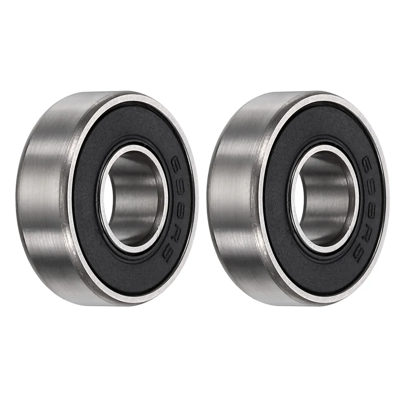 2Pcs 698-2RS Deep Groove Ball Bearings 8x19x6mm ZV4 Level ABEC7 Precision