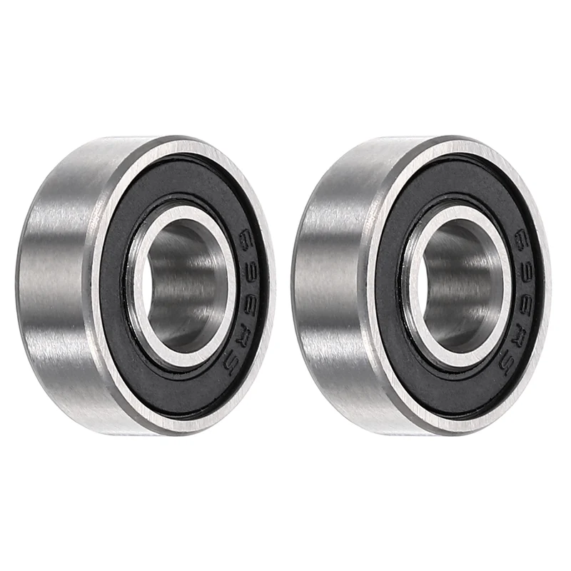 2Pcs 696-2RS Deep Groove Ball Bearings 6x15x5mm ZV4 Level ABEC7 Precision