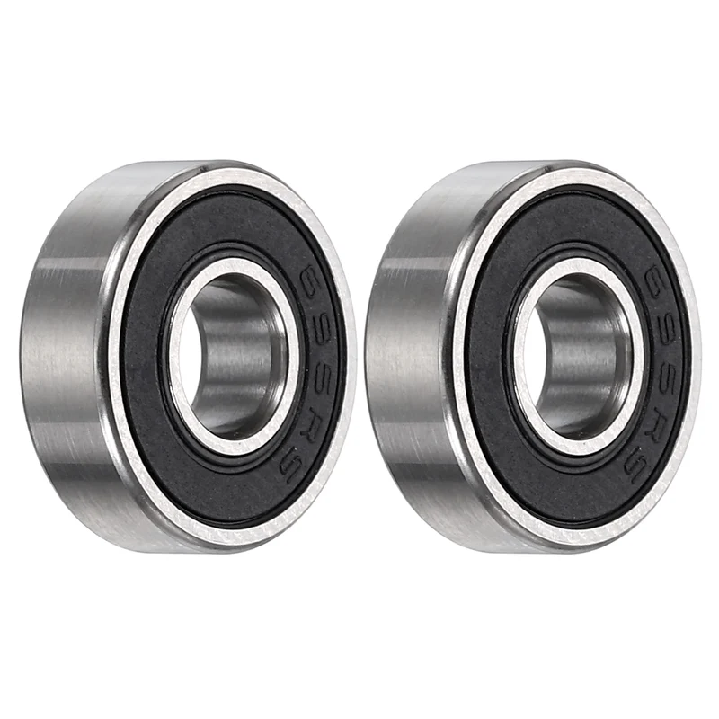 2Pcs 695-2RS Deep Groove Ball Bearings 5x13x4mm ZV4 Level ABEC7 Precision
