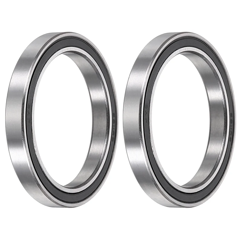 2Pcs 6811-2RS Deep Groove Ball Bearings 55x75x9mm ZV4 Level ABEC7 Precision