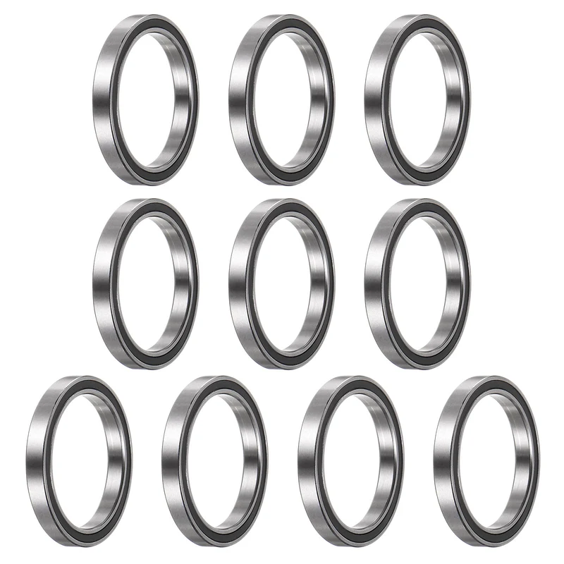 10 Set 6705-2RS Deep Groove Ball Bearing 25x32x4mm Z2 Bearings Black]