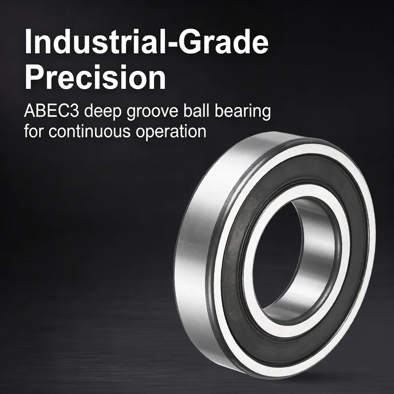 6208-2RS Deep Groove Ball Bearings 40x80x18mm ABEC3 Bearing