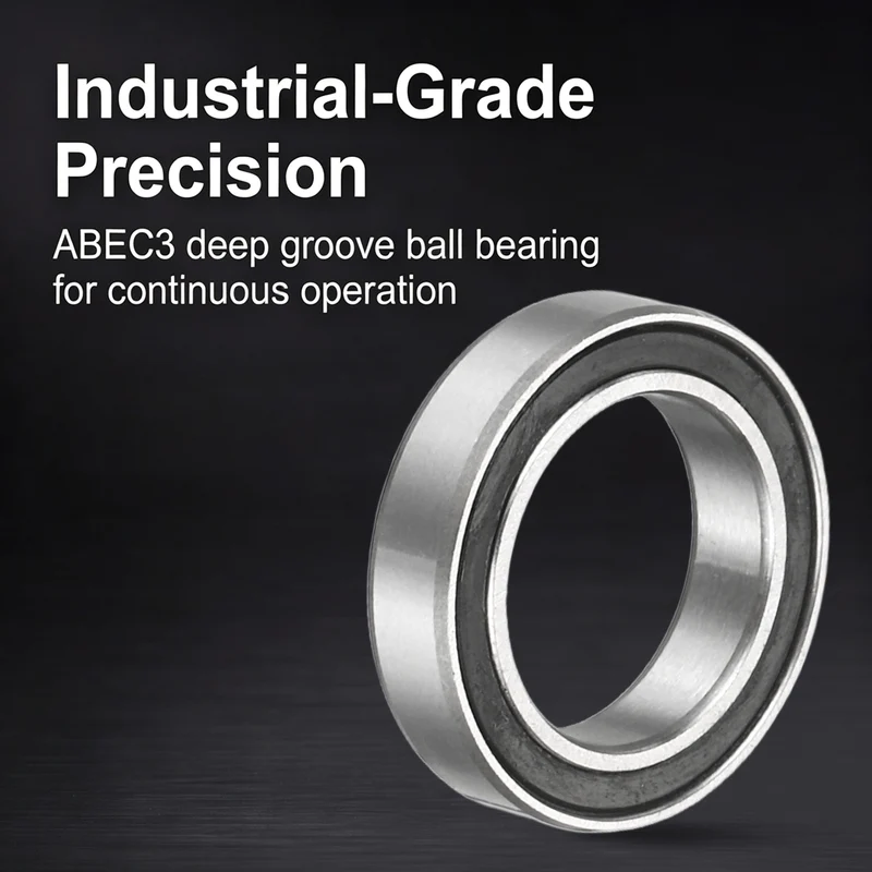 5Pcs 6701-2RS Deep Groove Ball Bearings 12x18x4mm ABEC3 Bearing