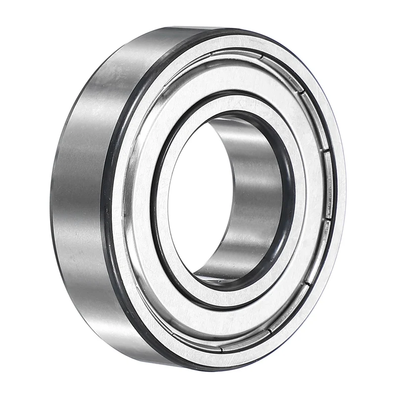 1Pcs 6206ZZ Deep Groove Ball Bearing, 30x62x16 mm Double Shielded Chrome Steel