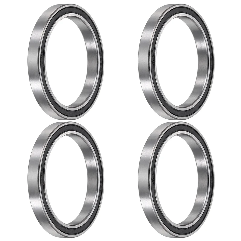 4Pcs 6809-2RS Deep Groove Ball Bearings 45x58x7mm ZV4 Level ABEC7 Precision