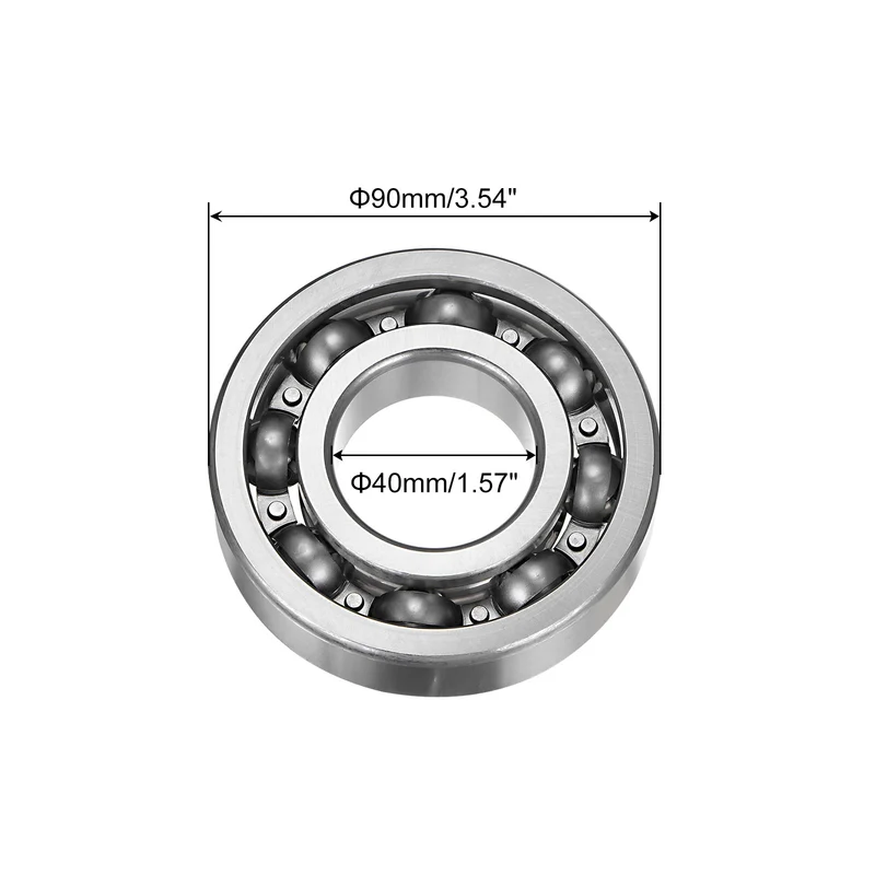 6308 Deep Groove Ball Bearing,40x90x23mm C3 Open Type Bearings