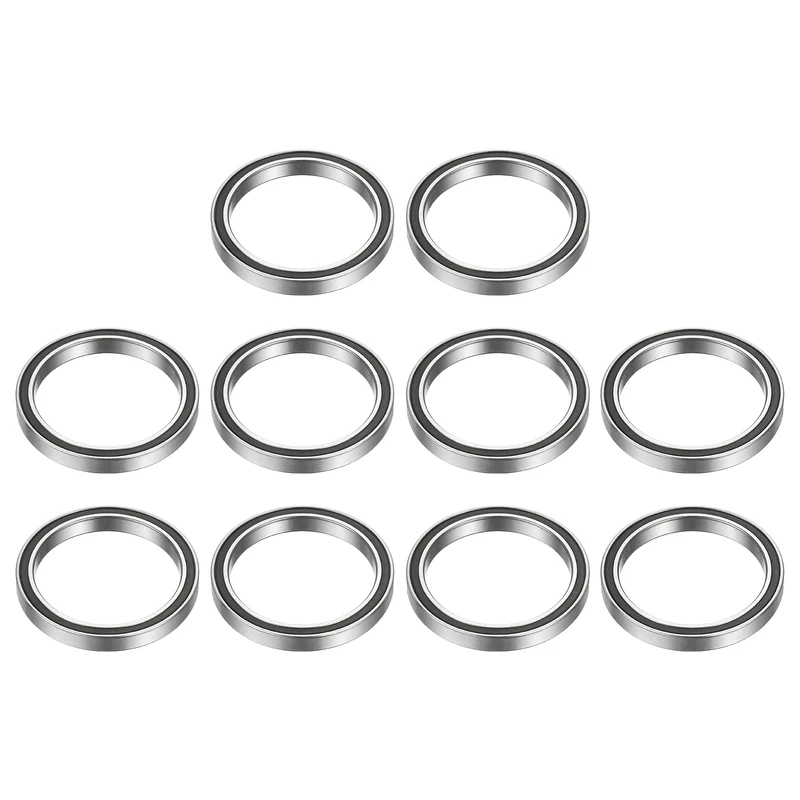 10Pcs 6708-2RS Deep Groove Ball Bearings 40x50x6mm ABEC3 Bearing