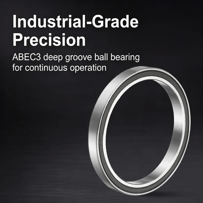 10Pcs 6709-2RS Deep Groove Ball Bearings 45x55x6mm ABEC3 Bearing