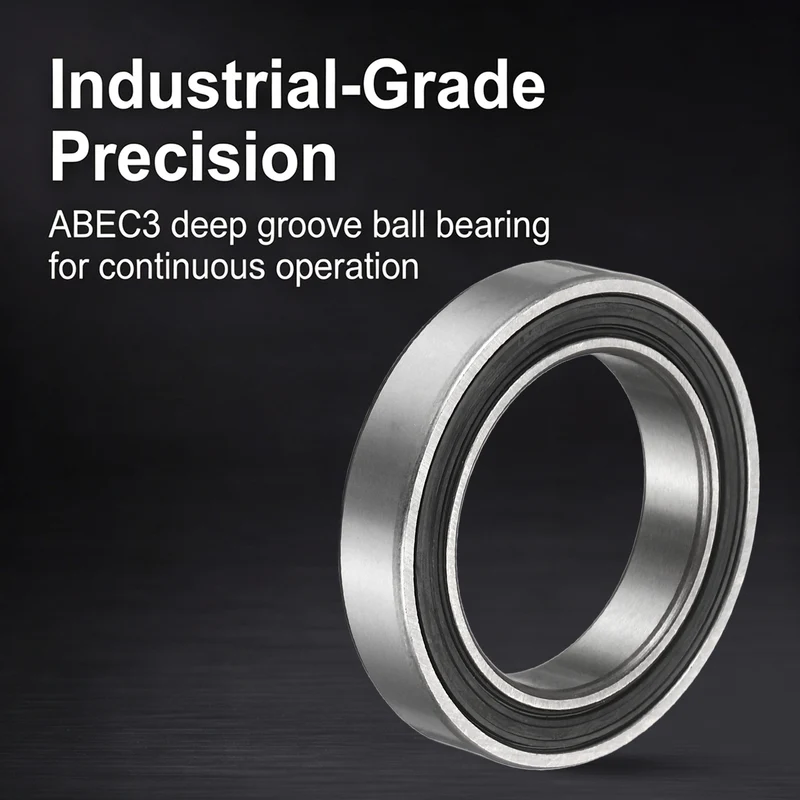 5Pcs 6805-2RS Deep Groove Ball Bearings 25x37x7mm ABEC3 Bearing