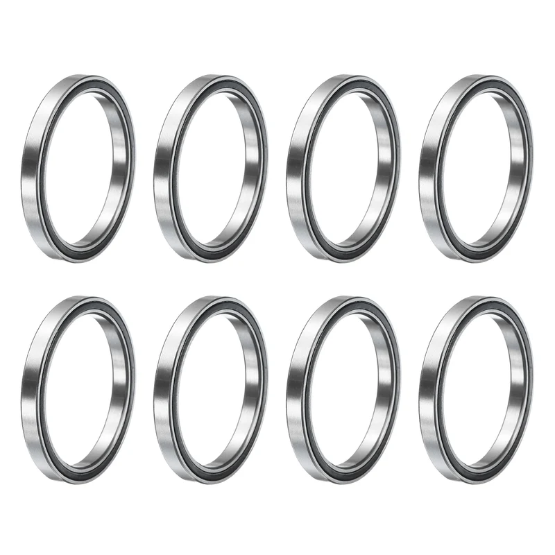 8pcs 6706-2RS Deep Groove Ball Bearings 30x37x4mm P6(ABEC3)